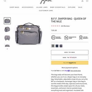 Jujube baby Diaper Bag